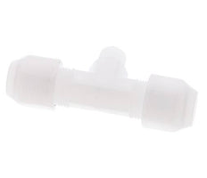 6x8 Mm&R1/8'' PP Tee En Forma De T Con Rosca Macho 10Bar/145Psi [2 Piezas]