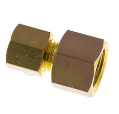 G 1/4'' x 6mm Racor de Compresión Recto 150 Bar DIN EN 1254-2 [2 Piezas]