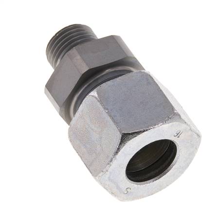 M16x1,5 Macho x 16S Anillo de corte recto de acero galvanizado 400 Bar DIN 2353