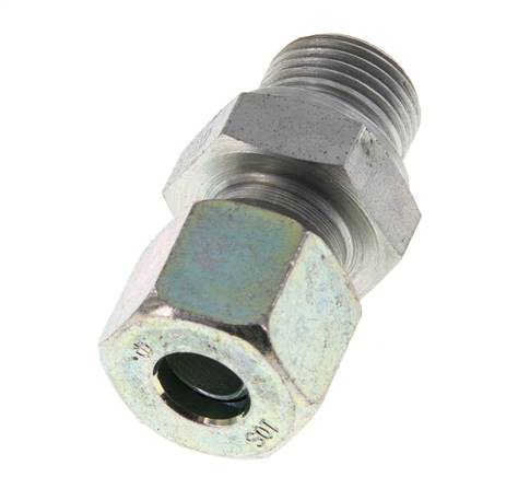 M18x1,5 Macho x 10S Anillo de corte recto de acero galvanizado 630 Barra DIN 2353