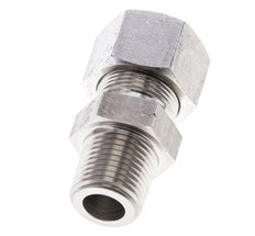 1/2'' NPT Macho x 16S Anillo de corte recto de acero inoxidable 400 Bar DIN 2353