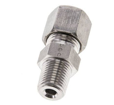 1/4'' NPT Macho x 8S Anillo de corte recto de acero inoxidable 630 Barra DIN 2353