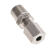 1/8'' NPT Macho x 4LL Anillo de corte recto de acero inoxidable 100 Bar DIN 2353
