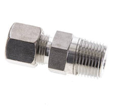 1/2'' NPT Macho x 10S Racor de compresión recto de acero inoxidable 630 Bar DIN 2353