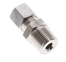 racor de compresión recto de acero inoxidable 3/8'' NPT Macho x 8L 315 Bar DIN 2353