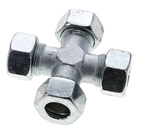 anillo de corte transversal de acero galvanizado 18L 315 barra DIN 2353