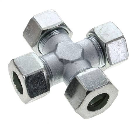 25S Anillo de corte transversal de acero galvanizado 400 barras DIN 2353