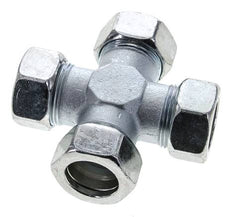 anillo de corte transversal de acero galvanizado 28L 160 barras DIN 2353