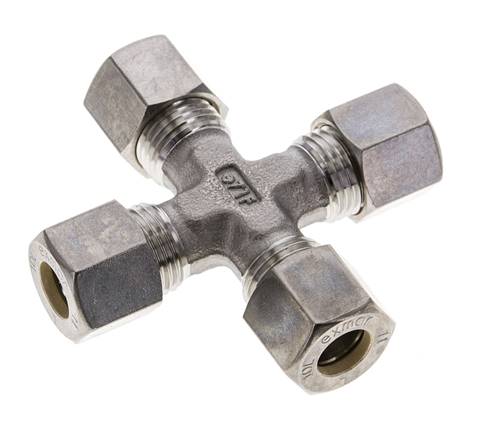 accesorio de compresión transversal de acero inoxidable 10L 315 Bar DIN 2353