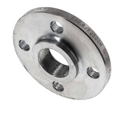 Brida Roscada DN40-PN16 Rp 1-1/2'' Acero Galvanizado DIN 2566