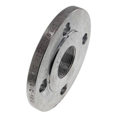 Brida Roscada DN40-PN16 Rp 1-1/2'' Acero Galvanizado DIN 2566