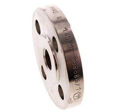 Brida Roscada DN15-PN40 Rp 1/2'' Acero Inoxidable 1.4571 EN 1092-1 (tipo 13)