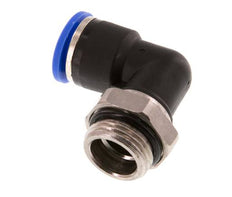Codo de 90 grados 10mm x G3/8'' con rosca macho latón/PA 66 NBR giratorio [2 piezas]
