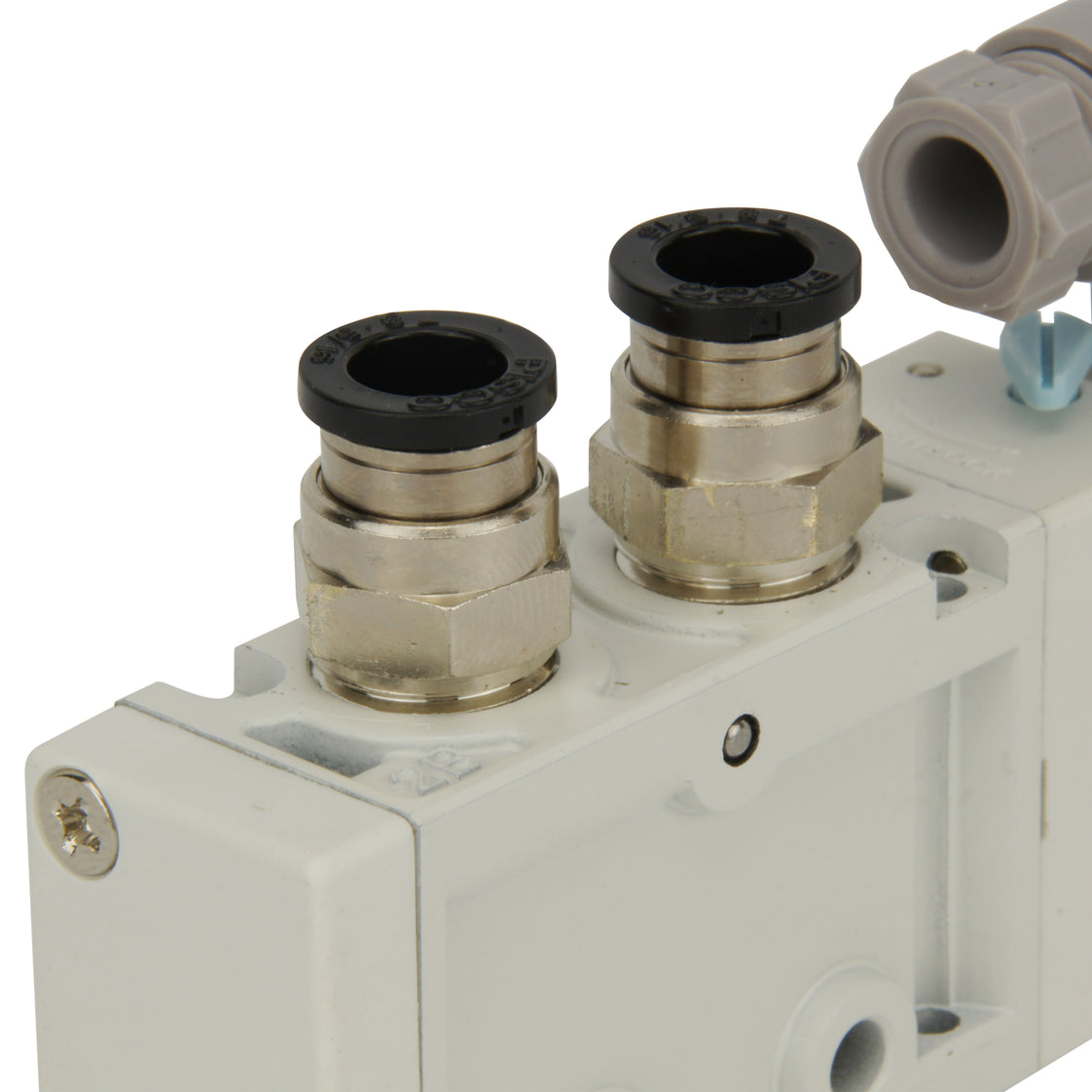 Racor a presión recto 6mmxR3/8'' [10 piezas]