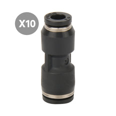 Racor recto de unión 8x4mm [10 piezas]