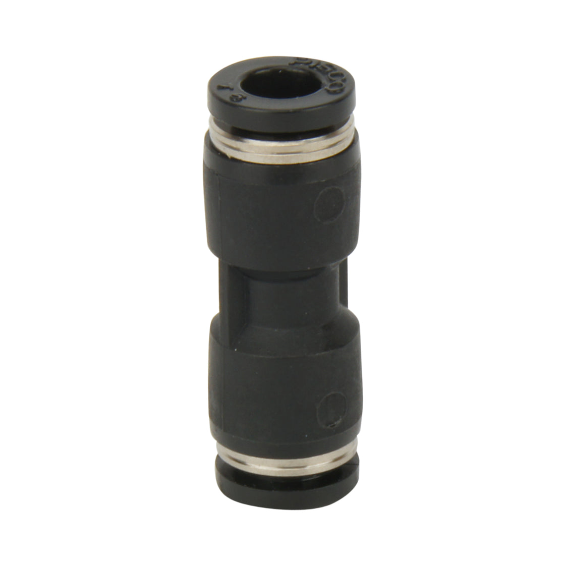 Racores rectos de 8mm de plástico [10 Piezas]