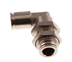 Codo de 90 grados de 8 mm Racor de latón NBR