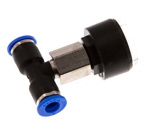 Manómetro 6mm Unión Recta 0-10 bar (0-145psi)