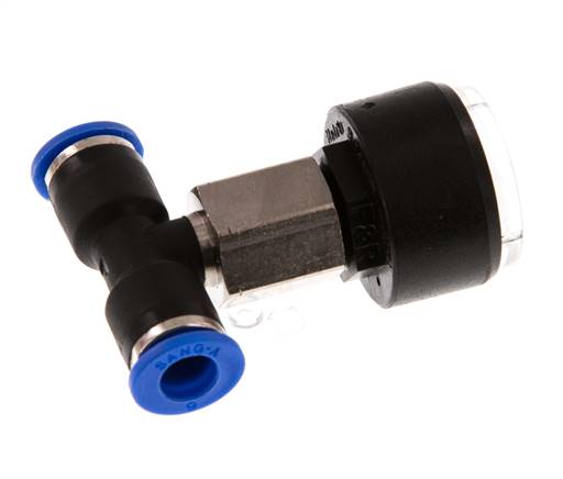 Manómetro 6mm Unión Recta 0-16 bar (0-232psi)