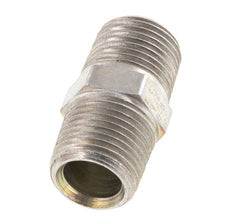 1/2'' NPT Zincado Acero Espiga Doble 210 Bar - Hidráulico