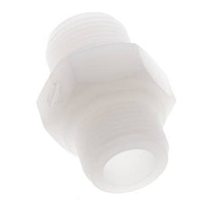 Espiga doble G3/4'' PVDF 10bar (140.5psi) FDA 36mm Hex.