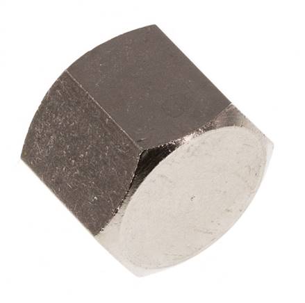 G 1/4'' Tapón de latón niquelado 16 Bar [5 Piezas]