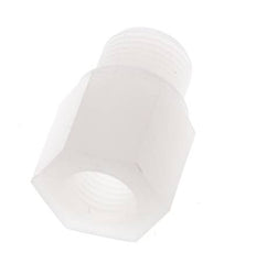 Anillo reductor G1/4'' Hembra x G3/8'' Macho PVDF 10bar (140.5psi) FDA 22mm Hex.