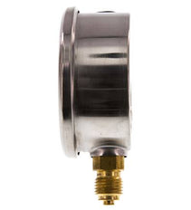0..1000 Bar (0..14504 psi) Manómetro de glicerina Abajo Acero inoxidable/Latón 63 mm Clase 1.6