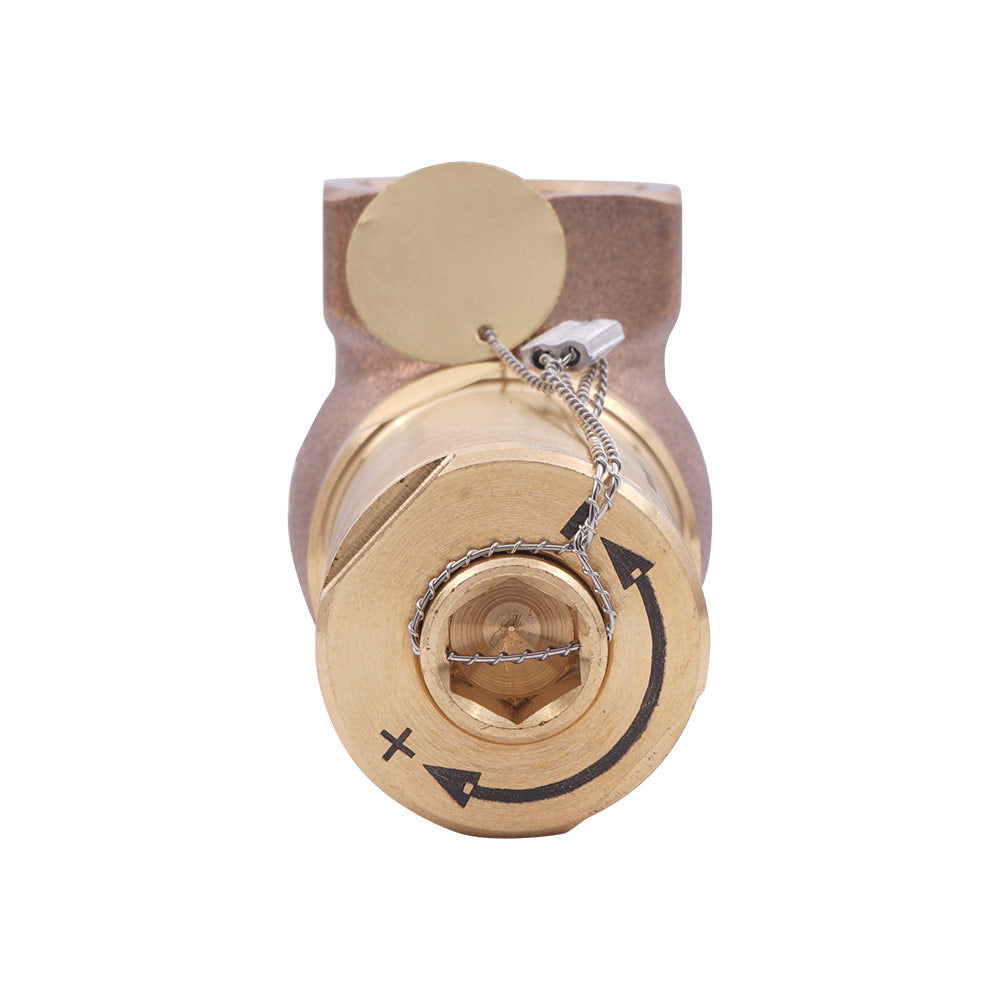 G3/8'' Válvula de alivio de latón 2 - 8 bar / 29 - 116 psi