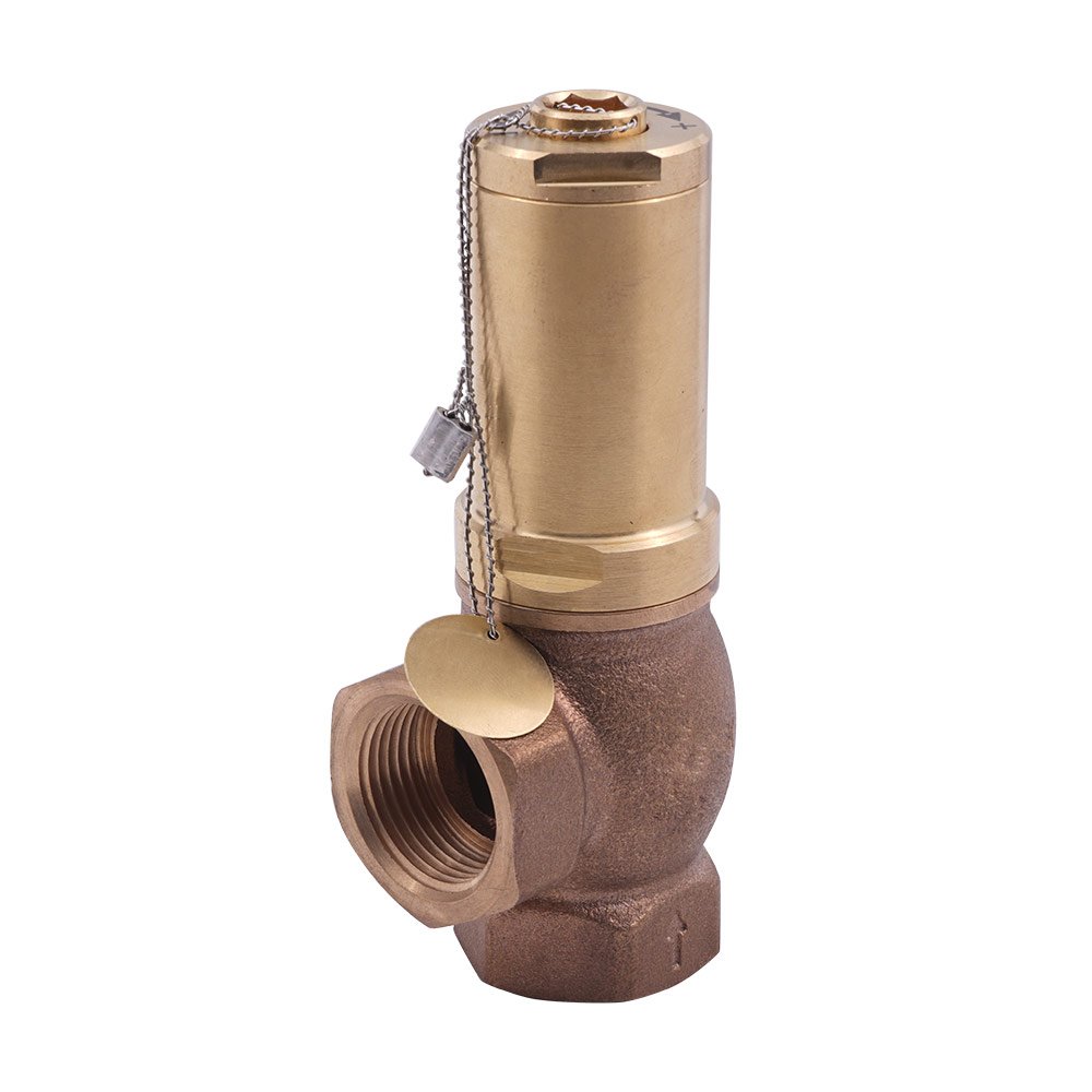 G1 1/4'' Latón Válvula de alivio 2 - 8 bar / 29 - 116 psi