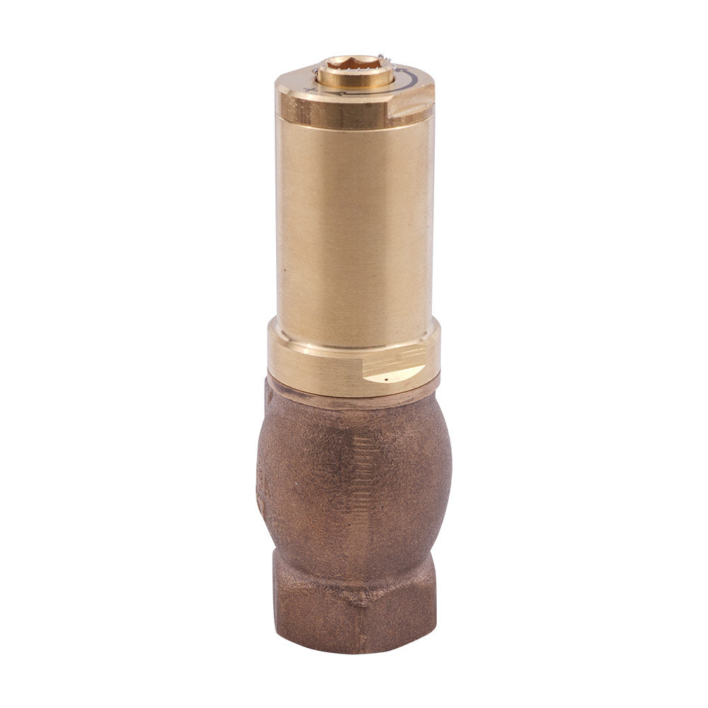 G1'' Latón Válvula de alivio 2 - 12 bar / 29 - 174 psi
