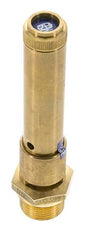 G Válvula de seguridad preajustada de latón de 3/4'' 40,5 bar (587,41 psi) DN 10