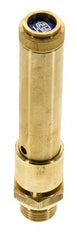 G Válvula de seguridad preajustada de latón de 1/2'' 43,5 bar (630,92 psi) DN 10
