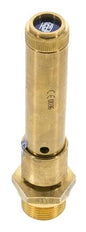 G Válvula de seguridad preajustada de latón de 3/4'' 46,5 bar (674,44 psi) DN 10