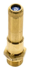 G Válvula de seguridad preajustada de latón de 3/4'' 9,1 bar (131,99 psi) DN 10