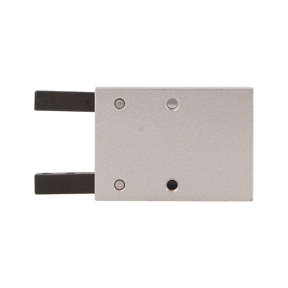 Pinza neumática de doble efecto de 2 mordazas de 30 grados D25 mm