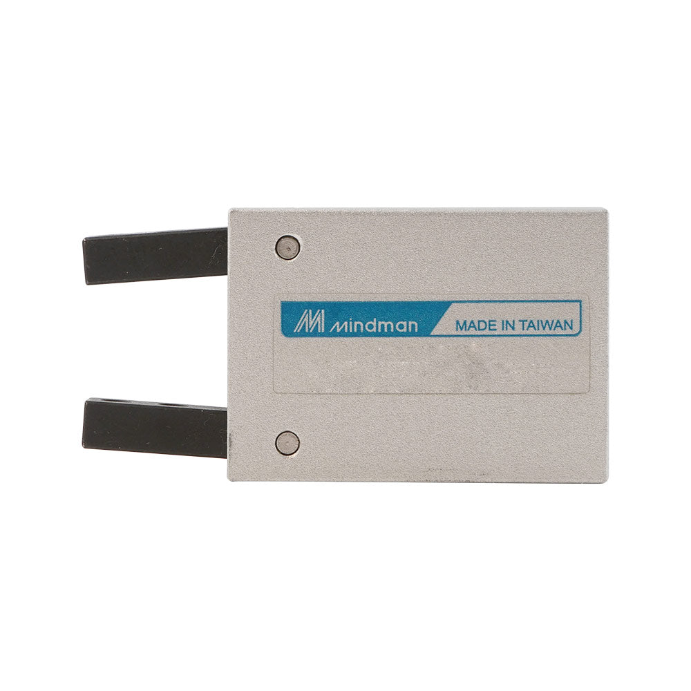 Pinza neumática de doble efecto de 2 mordazas de 30 grados D25 mm