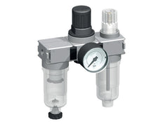 FRL 3 Partes G1/4'' 750l/min 0.5-10.0bar/7-145psi Semi-Auto 40 mm Manómetro Policarbonato Multifix 0