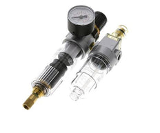 FRL 2 Partes G1/8'' 350l/min 0.5-6.0bar/7-87psi Auto Policarbonato Estándar 0