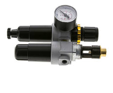 FRL 2 Partes G1/8'' 350l/min 0.5-10.0bar/7-145psi Semi-Auto Metal Estándar 0