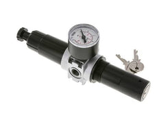 Filtro-regulador G1/4'' 1450l/min 0,1-3,0bar/1-44psi Manómetro de 40 mm Cylinder Lock Multifix 0