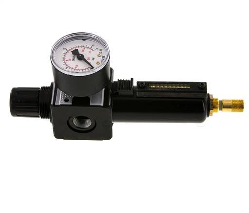 Filtro-regulador G3/8'' 1600l/min 0.5-10.0bar/7-145psi Auto Metal Multifix 1