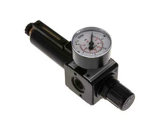 Filtro regulador G3/8'' 1600l/min 0,5-16,0bar/7-232psi Multifix 1