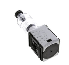 Prefiltro 0,3 micrones G1/4'' 140l/min Semiautomático Policarbonato Futura 0
