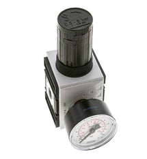 Regulador de presión de precisión para montaje de colector G1/4'' 2000l/min 0.5-8.0bar/7-116psi PA Futura 1