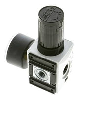 Regulador de presión de precisión para montaje de colector G1/4'' 2000l/min 0.1-2.0bar/1-29psi PA Futura 1