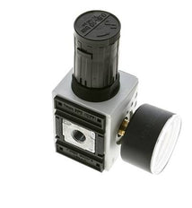 Regulador de presión para ensamblaje de colector G1/4'' 2000l/min 0.5-10.0bar/7-145psi PA Futura 1