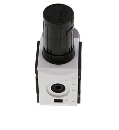 Regulador de presión de precisión G3/8'' 2500l/min 0.5-10.0bar/7-145psi PA Futura 1