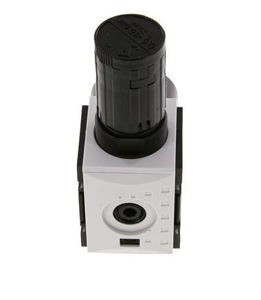 Regulador de presión de precisión G1/4'' 2000l/min 0.5-16.0bar/7-232psi PA Futura 1
