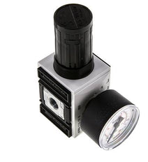 Regulador de presión de precisión G1/4'' 2000l/min 0.5-10.0bar/7-145psi PA Futura 1
